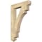 Ekena Millwork Merced Arts & Crafts Rough Sawn Bracket, Douglas Fir, 4"W x 24"D x 36"H BKT04X24X36MRC03RDF - alternate 1